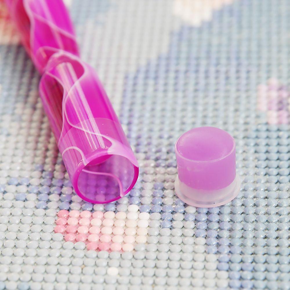 Ручка для точечной вышивки крестом, ручка для рисования алмазной мозаикой из смолы, ручка из смолы, сменные головки для ручки из сплава