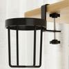 Metal Cup Storage Rack Punch-free Table Fixed Storage Rack New Desk Cup Holder  Table