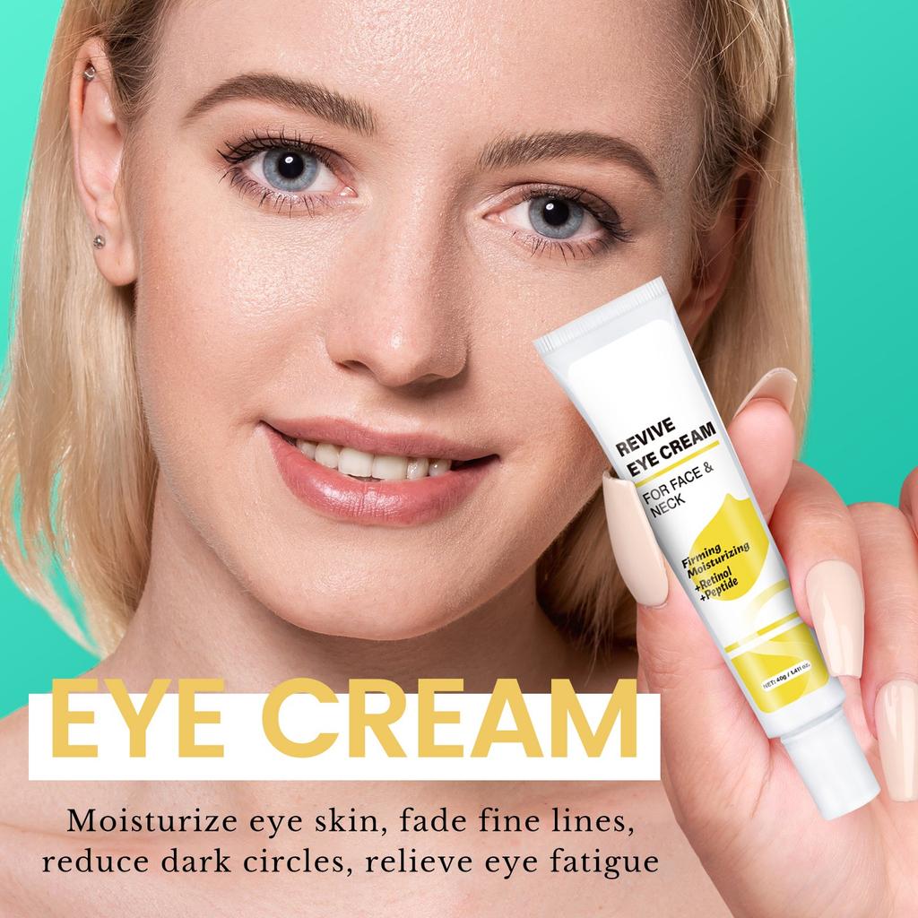Крем для кожи вокруг глаз улучшает состояние кожи, подтягивает и увлажняет ее, а также уменьшает мелкие морщинки.