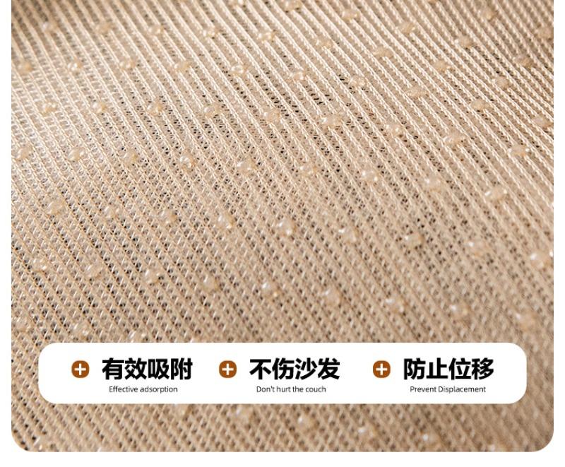 1pcs Modern Cartoon Sofa Pad Plush Fixed Anti Slip Irregular Cushion Straight Row High-end Sofa Slipcover Home Decor Couch Mat