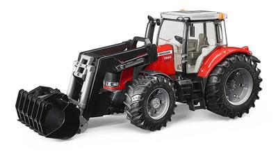 Bruder Massey Ferguson 7600 с фронтальной загрузкой