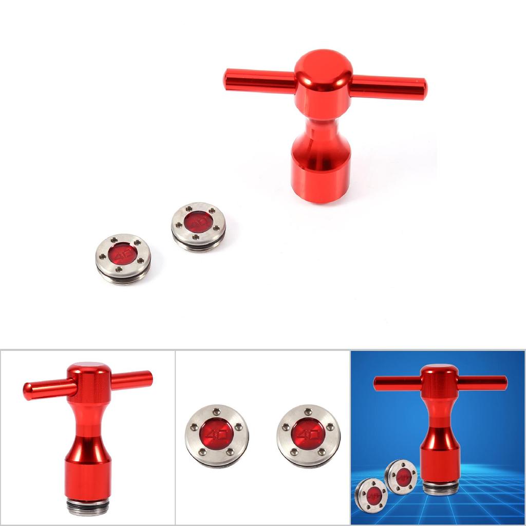 2 шт. Красный набор гаечных ключей для гольфа, гаечных ключей и инструментов для Скотти Кэмерона(40г)