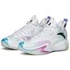 Anta Баскетбольные кроссовки Crazy Tide 3 Pro Nitrogen Technology Mid-Top мужские кроссовки белые синие фиолетовые 112141651S-1