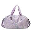Large Capacity Gym Bag Women With Wet/Dry Compartment Shoe Pocket Oxford Fabric Travel Tote Crossbody