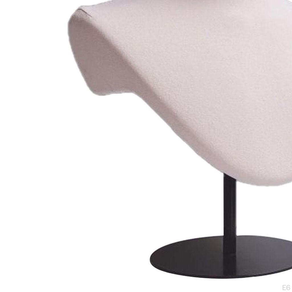 Регулируемая по высоте подставка для манекенной головы со шляпной полкой