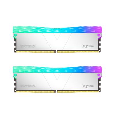 Hynix IC Оперативная память для игрового ПК Manta XPrism RGB 48 ГБ x CL34 XMP с радиатором TMXPL2472834SWK v-color (Светоизлучающий) DDR5-7200МГц PC5-57600