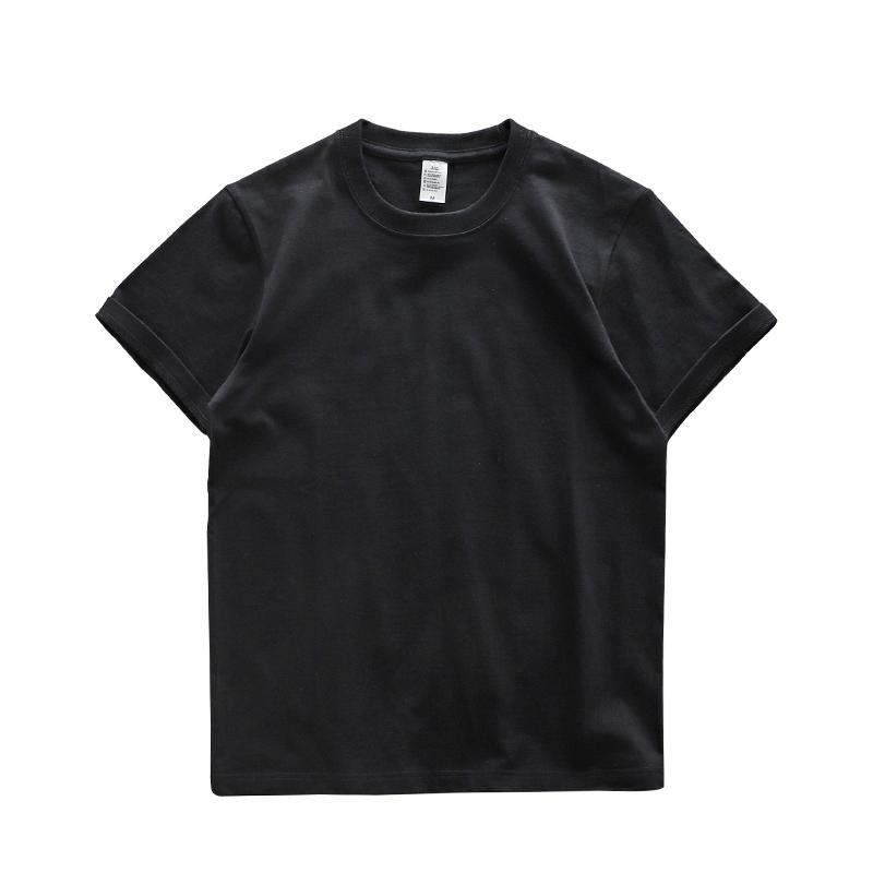 Хлопковый однотонный топ Dukeen Oversize Heavy T-Shirt для мужчин Летняя футболка с коротким рукавом Повседневные футболки One Piece
