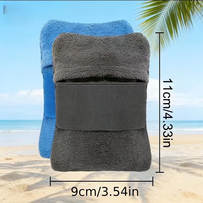 Outdoor Beach Sand Removal Bag Sand Remove Brush Beach Holiday Camping Removing Sand Dust Summer Portable Cleaning Tools