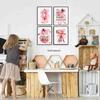ZHAXFA Pink Outer Space Decor for Kids Room Girls Bedroom Watercolour Star Rocket Astronaut Posters Set Of 4 (8 x10 IN Unframed),Cute pirational Art