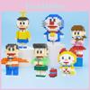 Оптовый набор игрушек, совместимых с Лего строительных блоков Дораэмон большого размера