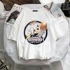 Women's T-Shirt Kawaii Genshin Impact Graphic Oversized T-Shirt Harajuku Summer Short Sleeve T-Shirts Woman Clothes Tops Tee