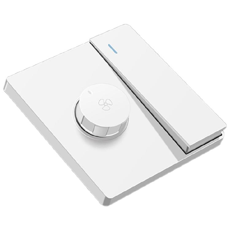 Type 86 Ceiling Fan Speed Manager Wall Fitted Fan Speed Controller Enjoy Noise Cancelling and Energy Efficiency Use