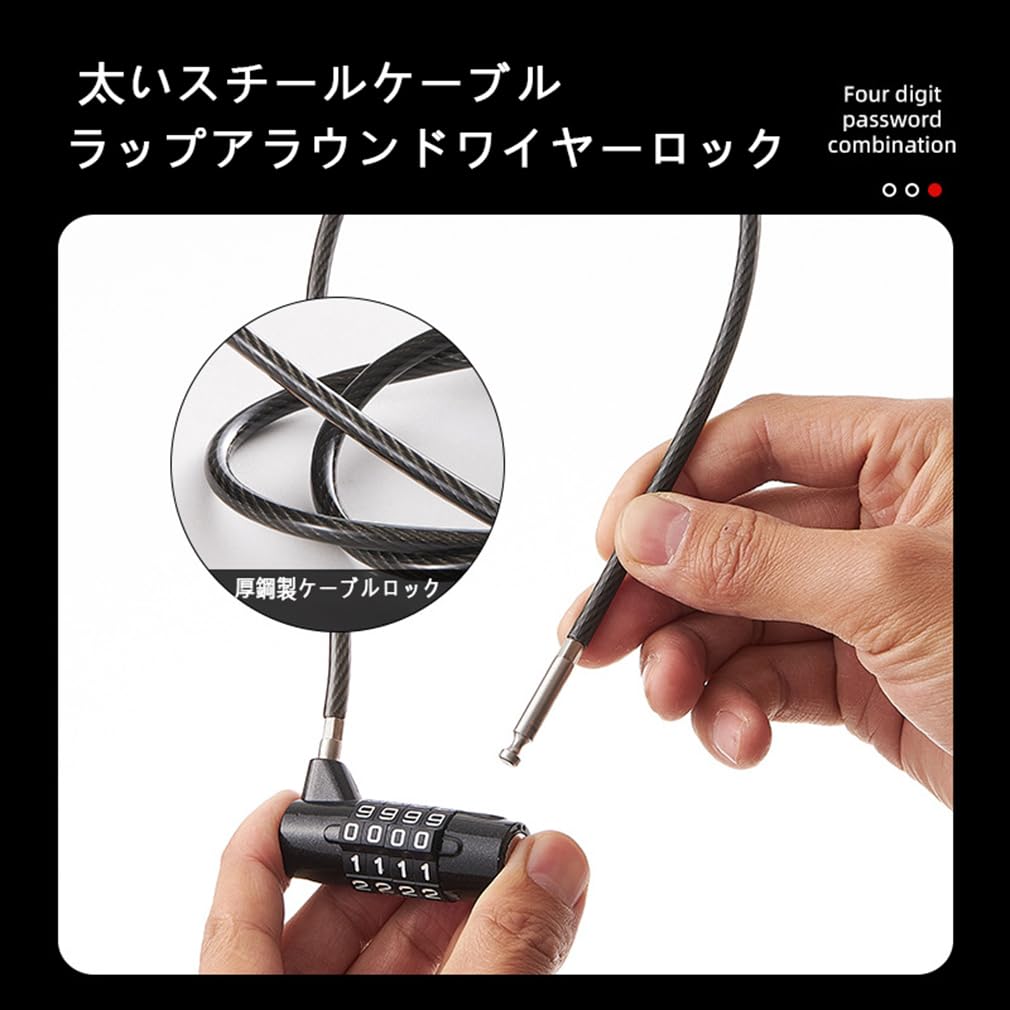 YAVINCOL 3 Piece Wire Lock Door Lock Padlock Wire Padlock Dial Padlock Small Dial Lock Swing Door Lock 4 Digit Variable Dial Lock School Company