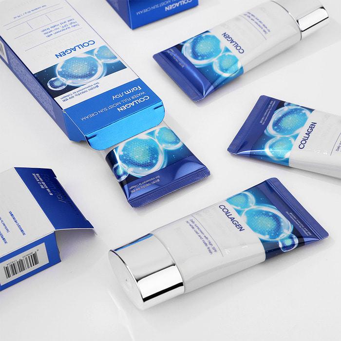 FARM STAY Collagen Water Full Moist Sun Cream (3 Options)