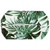 Cushion Cover 6 pcs HEERLEN Leaf Pattern Ø 15 x 40 cm Polyester