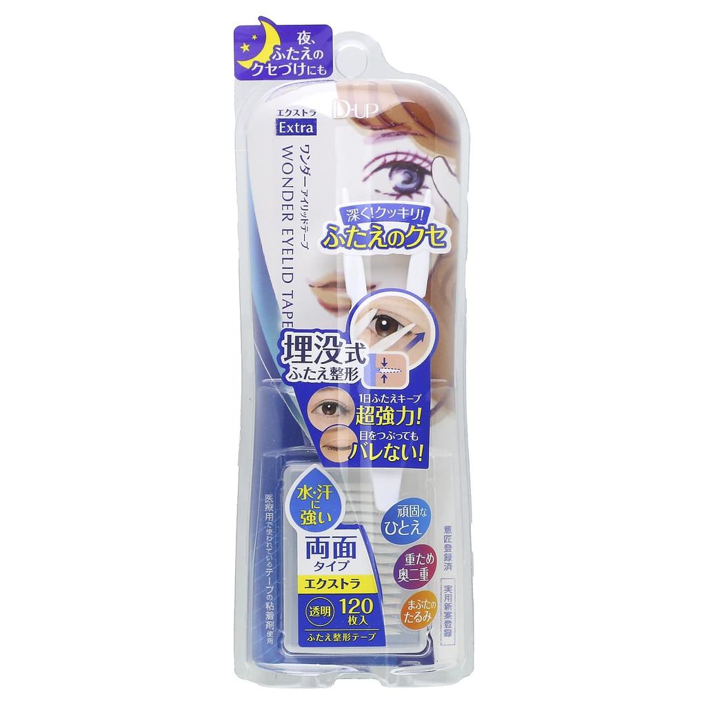 D-UP Wonder Eyelid Tape, Extra, 120 Pieces