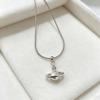 Planet Pull Pendant Necklace for Women, Trendy New Style, Adjustable Long Chain for Sweater, Autumn/Winter Daily Wear