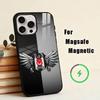 Модный Чехол для Телефона Besiktas BJK-1903 Для iPhone17,16,15,14,13,12,11 Plus,Pro Магнитный Для Magsafe Беспроводной Зарядки