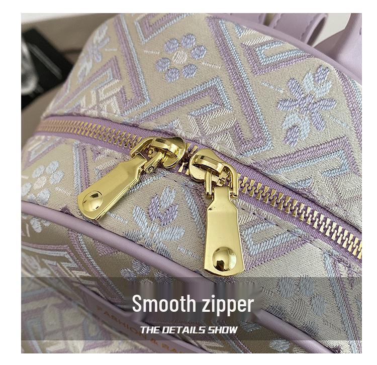 Женский стильный рюкзак Осень-Зима 2025: Большая вместимость, повседневный принт, идеально подходит для колледжа и поездок на работу