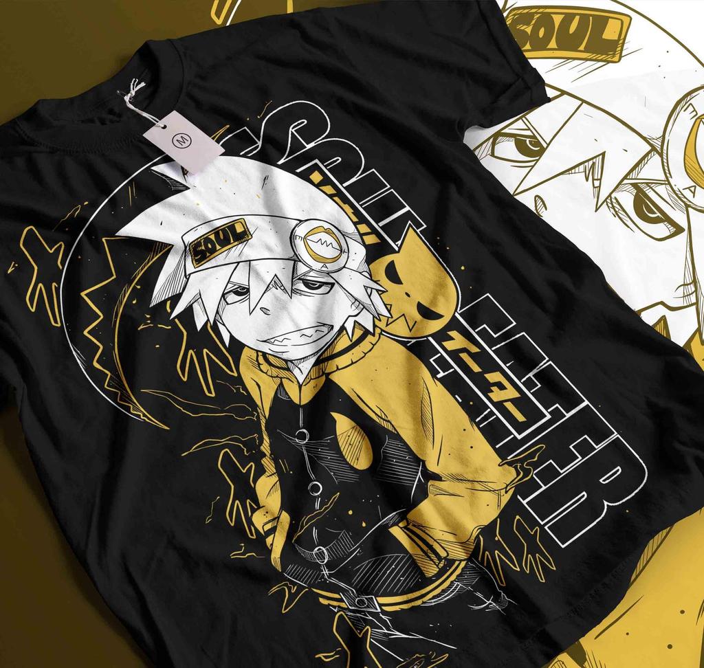 Футболка Мака Албарн из Soul Eater -футболка soul eater,футболка soul eater,аниме футболка,аниме одежда,футболка мака албарн,аниме футболка