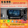 Автомобильное радио Carplay для Mitsubishi Outlander 3 GF0W GG0W 2012 2013- 2018 Android 14 навигация GPS мультимедийный плеер стерео WiF+4G