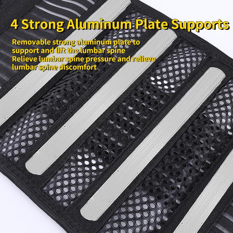 Регулируемый тренажер для талии, мужской пояс, женский ремень для поясницы, поддержка позвоночника, ортопедический пояс, дышащий поясничный корсет