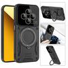Magnetic Ring Armor Case For Redmi 14C 4G Redmy 14C 14 C Redmi14C Camera Lens Protector Glass For Magsafe Wireless Charger Cover