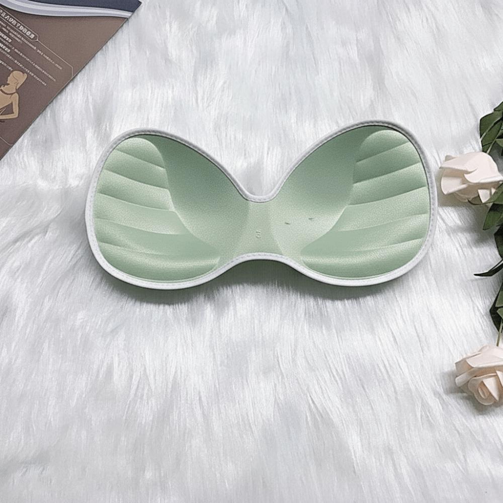 Thick Push Up Bra Pads Breathable Sponge Padded High Quality One-piece Chest Pad  Women