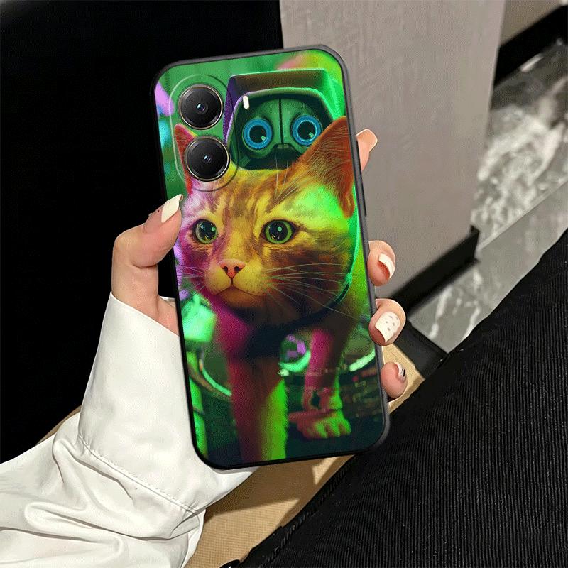 Stray Cat Game B-12 Soft Phone Case for Xiaomi Poco X5 X6 X7 X8 Pro Max X3 F7 F8 Ultra M8 M7 M6 M5 Redmi 15 15C 14C 13C 12C X4 F