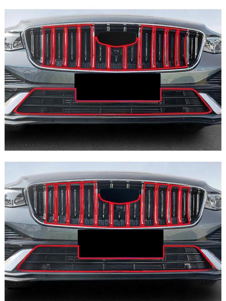 Сетка от насекомых на радиатор Geely 26 Model Xingrui: Простая установка на защелках, разборка не требуется