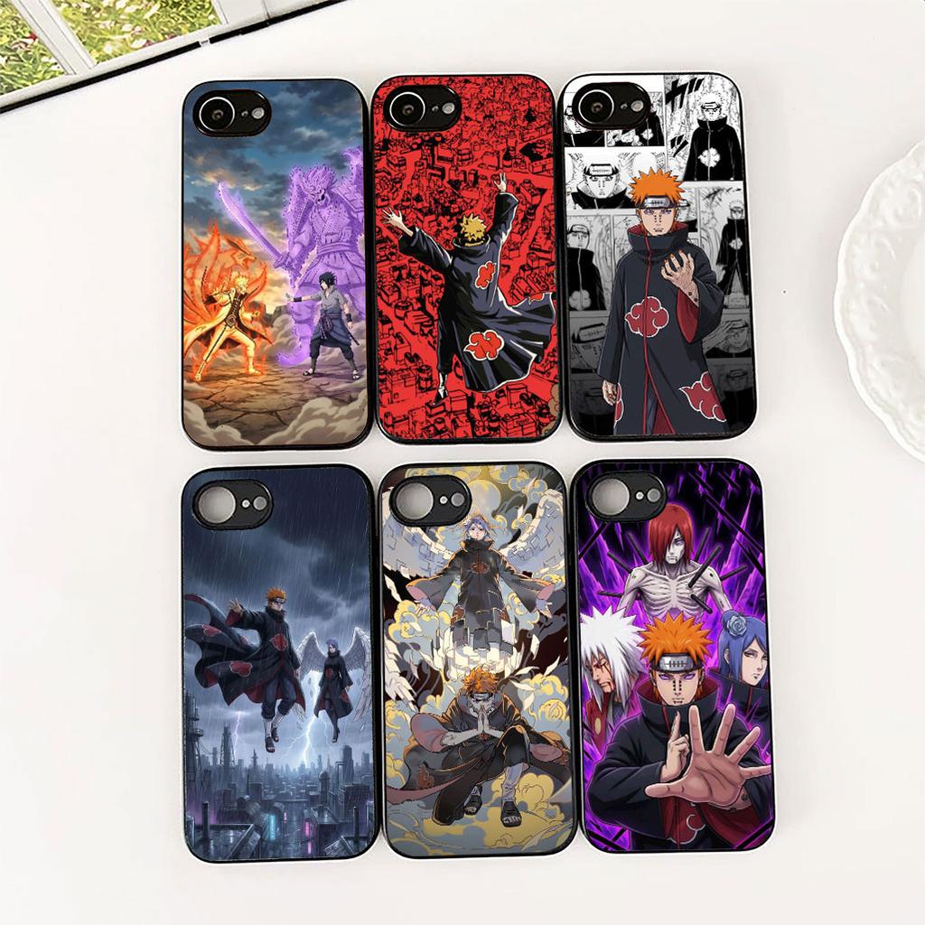 Cover for Apple iPhone 12 13 Pro Max Mini ProMax X XR Air XS 12Pro 13Pro Casing Phone Case Cartoon konan Narutos Pain Sasuke