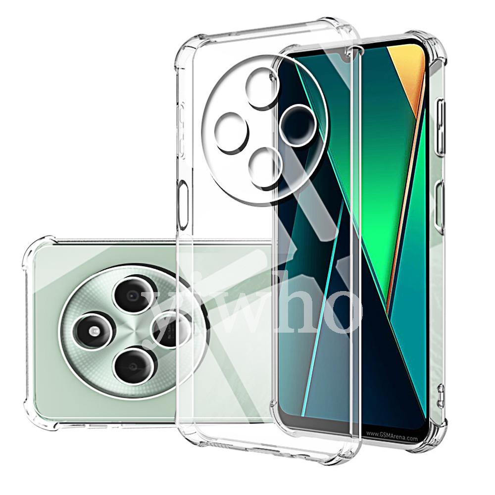 Прозрачный чехол для телефона Xiaomi Poco C75 5G 4G Shell Защитная задняя крышка камеры Clera Covers для Pocco Poxo C65 C61 C55 C51 C40