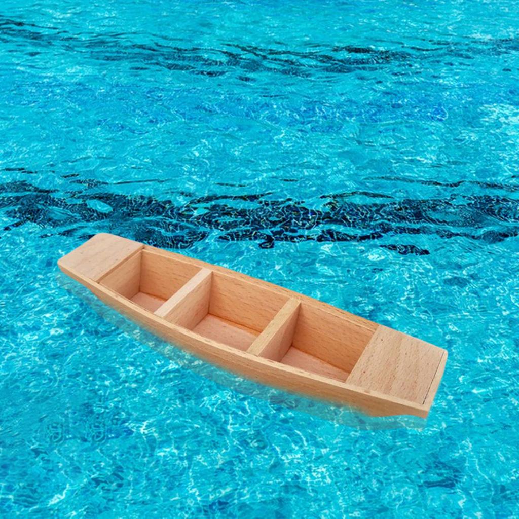 Wooden Boat Home Statue Gifts Boat Decoration for Tabletop Living Room Wooden Boat Ornaments Ship Model Home Decor