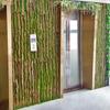 Fashion Green Plant Bark Artificial Indoor Pipe Decoration Material Moss For Water Pillar Cover