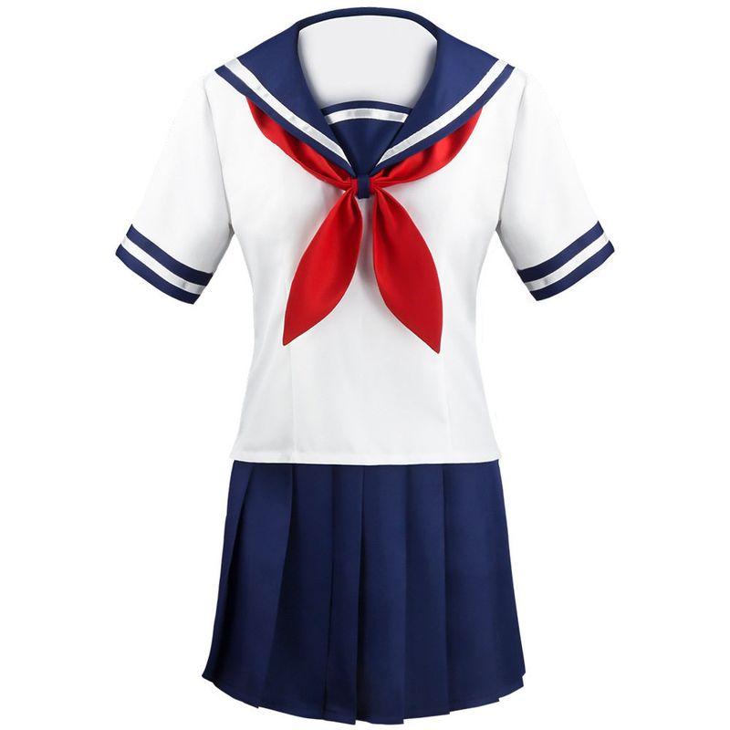 Косплей костюм Yandere Simulator Yandere-Chan Aishi Ayano Школьная форма JK Форма школы Стиль академии Костюм для косплея