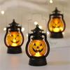 Small Lantern Hand-held Pumpkin Lantern Skull Head DecorationOil Lantern Party Props