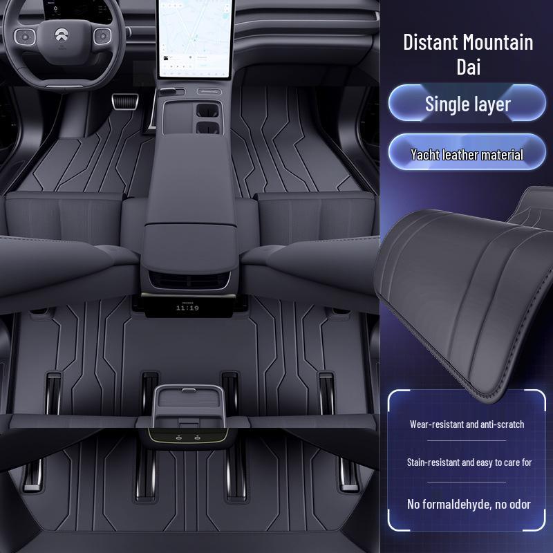 Nio ES8 All-Inclusive Foot Mats & Trunk Mat for 26 Models - Six-Seater Car Accessories