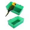 5PCS Bird Supplies Food Bowl Feeder Multipurpose Food Tray Parrot Tub Clean Shower Box Animal Bath Accessories