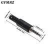 5PCS/lot 3.5mm 1/8 "Single/Double Channel Stereo Plug Welding Type Audio Male Plug 3.5 Socket 2 3 4 Section adapter connectors