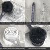 Long Handle Bath Brush Soft Bristle Body Brush Portable Back Scrubber  Shower Cleaning