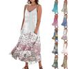 Women's Summer Dress Casual Loose Long Beach Vacation Dresses