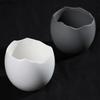 Керамическая суповая миска Креативная десертная миска в форме яичной скорлупы Миска для густого супа Миски для закусок Миски для вареных яиц Однотонная столовая посуда