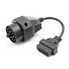 Adaptateur OBD vers OBD2, connecteur femelle 20 broches vers OBD2 16 broches, scanner de diagnostic automobile E36 E39 X5 Z3 pour voitures anciennes