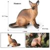 Oenux Cat Model Siamese Devon Rex Sphynx Ragdoll Persian Action Figure Cat Kitty Bobtails Figurine Cute Decoration Kids Toy Gift