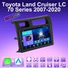 2 DIN Android Carplay Car Radio For Toyota Land Cruiser LC 70 Series 2007-2020 Multimedia Player Head Unit Stereo GPS Navigation BT WIFI 2+32GB