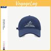 Black Signal Letter Embroidered Baseball Cap Sun Protection Breathable Gift Hat