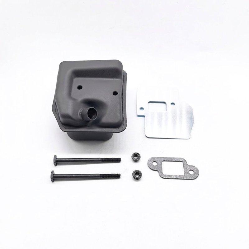 Exhaust Muffler Assembly For MS250 MS230 MS210 Chaaw Engine Maintenance Part High Quality Steel Components Efficient Repair