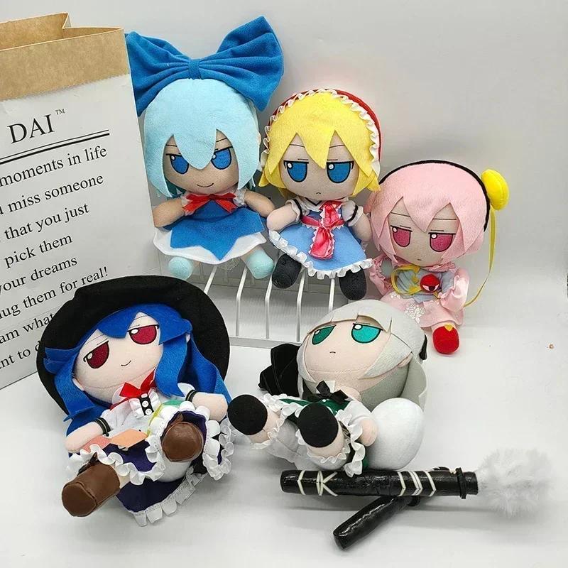 20 см Плюшевая игрушка TouHou Project Пачули Нолидж Мория Сувако Запечатанный Клуб Мягкая кукла Хакурей Рейму Плюшевая фигурка Рождественский подарок