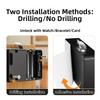 Invisible Design Invisible Smart Lock Card Swiping Cabinet Lock Swiping Invisible Lock  Wardrobe