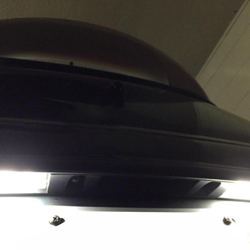Durable-2Pcs LED Number License Plate Light No Error License Plate Light Lamps For BMW Mini Cooper R56 2006 - 2012
